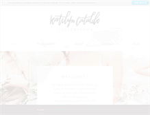 Tablet Screenshot of katelyncataldo.com